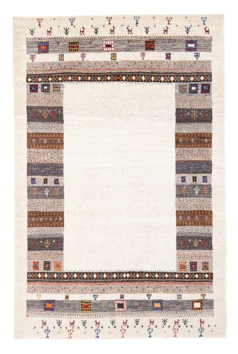 Loribaft Teppich Perser 85x136cm - Orientteppich - mehrfarbig