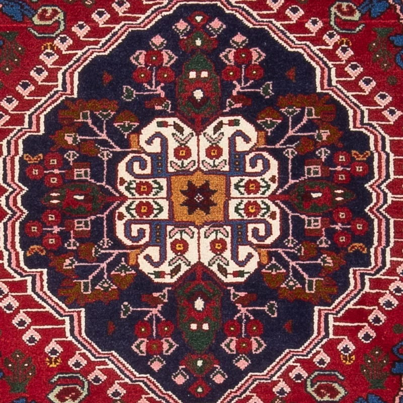Ghashghai Teppich 75x150cm - Perserteppich - rot