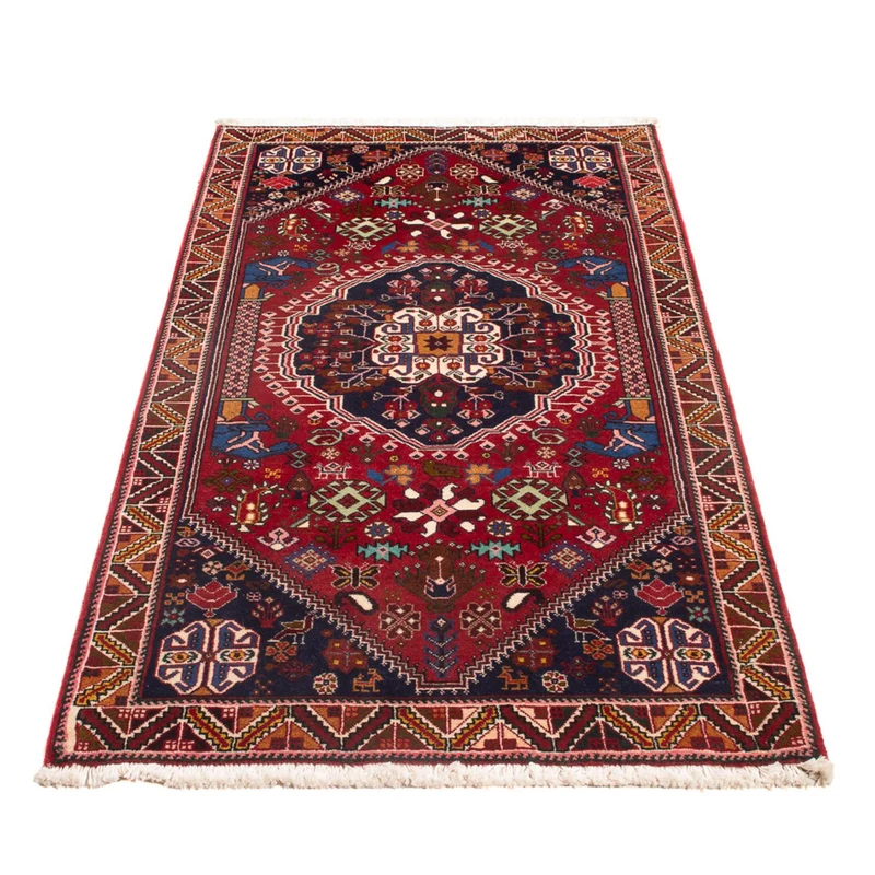 Ghashghai Teppich 75x150cm - Perserteppich - rot