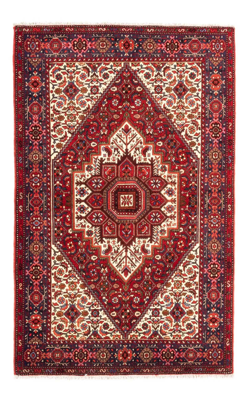 Gholtogh Teppich 100x155cm - Perserteppich - rot