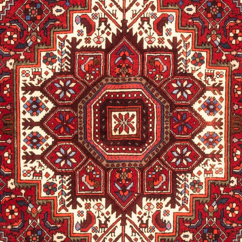 Gholtogh Teppich 100x155cm - Perserteppich - rot