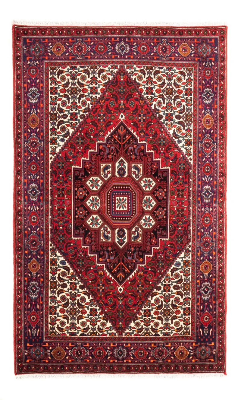 Gholtogh Teppich 100x155cm - Perserteppich - rot