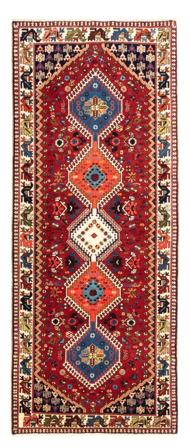 Yalameh Teppich 80x196cm - Perserteppich - rot