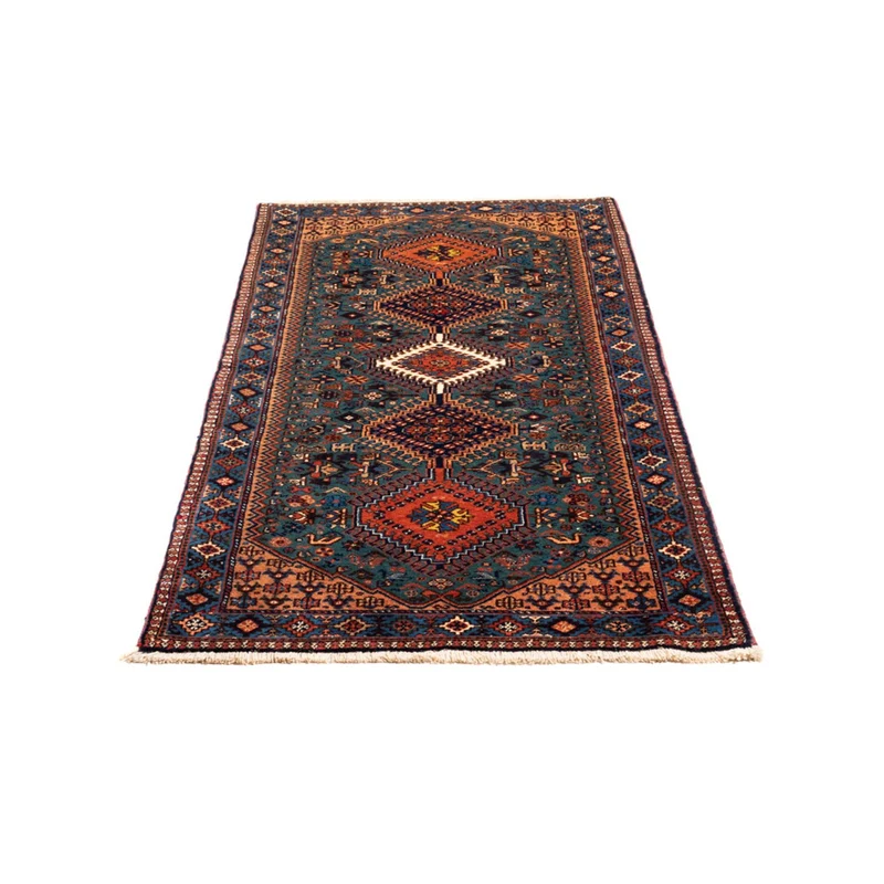 Yalameh Teppich 80x196cm - Perserteppich - blau