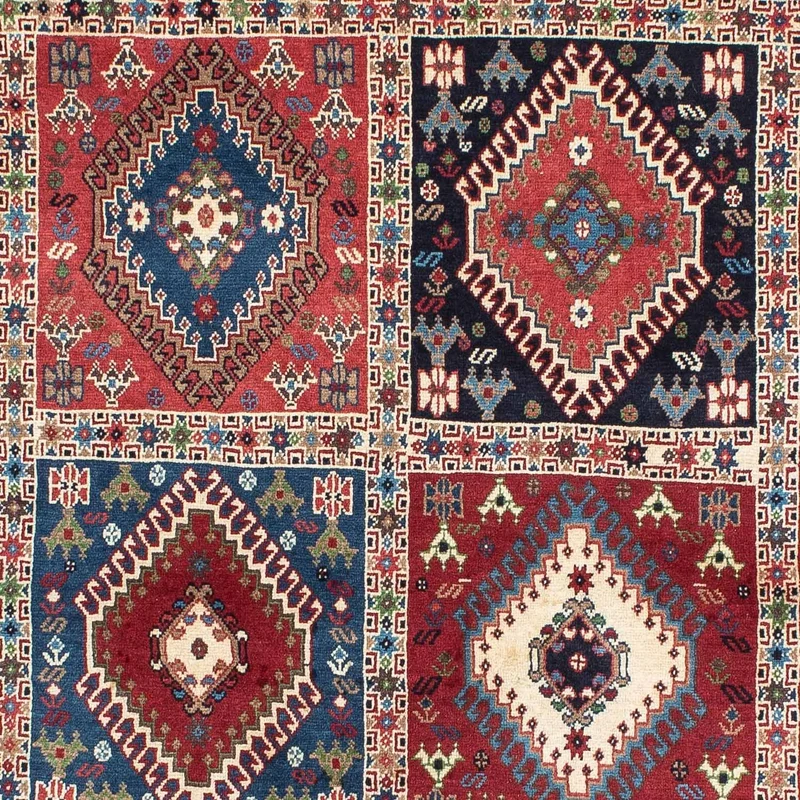 Yalameh Teppich 100x148cm - Perserteppich - rot