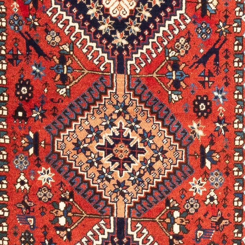 Yalameh Teppich 80x195cm - Perserteppich - rot