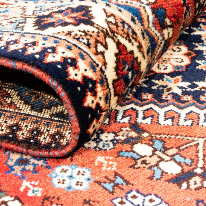 Yalameh Teppich 80x195cm - Perserteppich - rot
