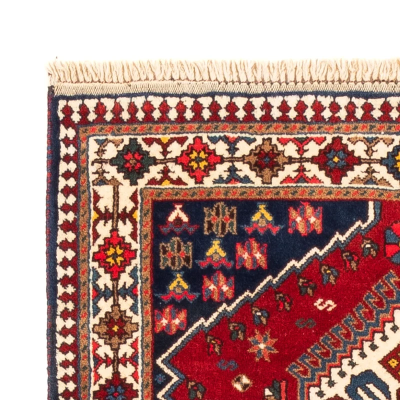 Yalameh Teppich 80x195cm - Perserteppich - rot