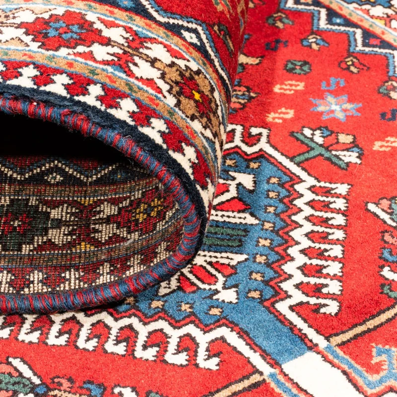 Yalameh Teppich 80x195cm - Perserteppich - rot