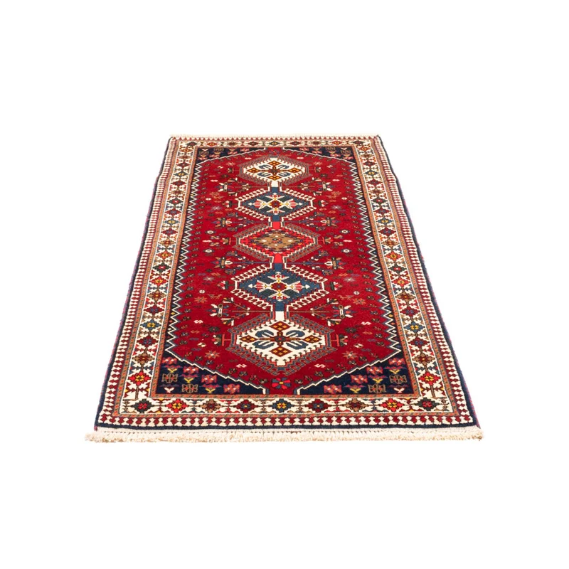 Yalameh Teppich 80x195cm - Perserteppich - rot