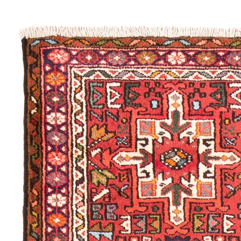 Qaraja Teppich 75x292cm - Perserteppich - rot