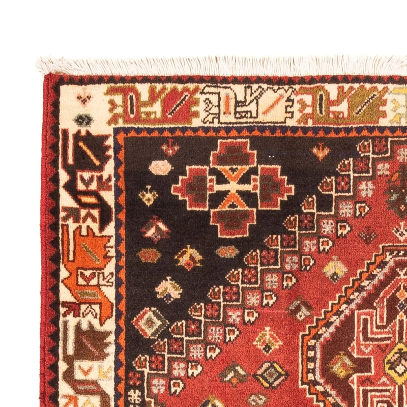 Perserteppich - Nomadic - 112 x 170 cm - rot
