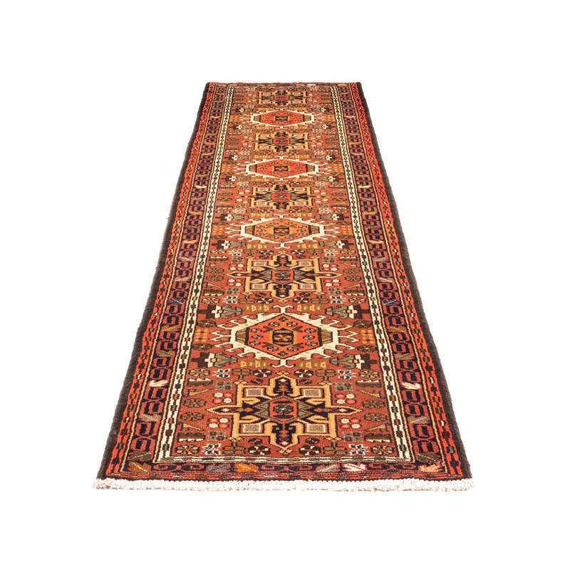 Qaraja Teppich 75x288cm - Perserteppich - rot