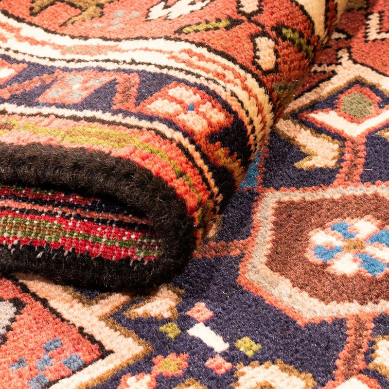 Qaraja Teppich 74x300cm - Perserteppich - rot