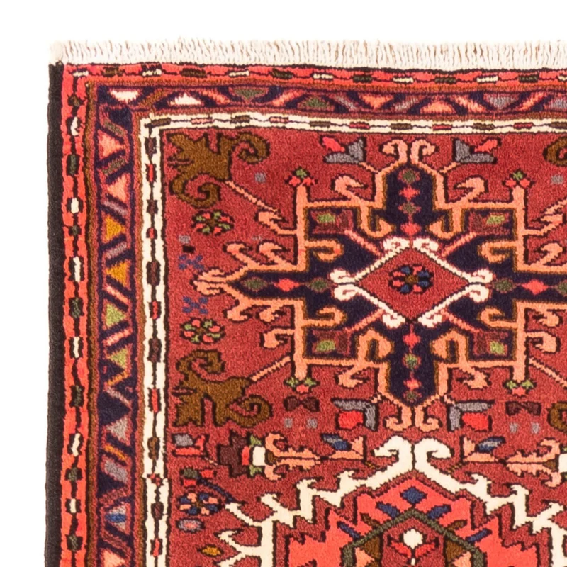 Qaraja Teppich 74x290cm - Perserteppich - rot