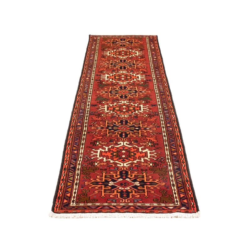 Qaraja Teppich 74x290cm - Perserteppich - rot