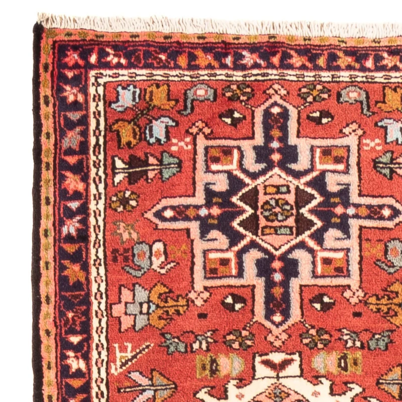 Qaraja Teppich 70x305cm - Perserteppich - rot