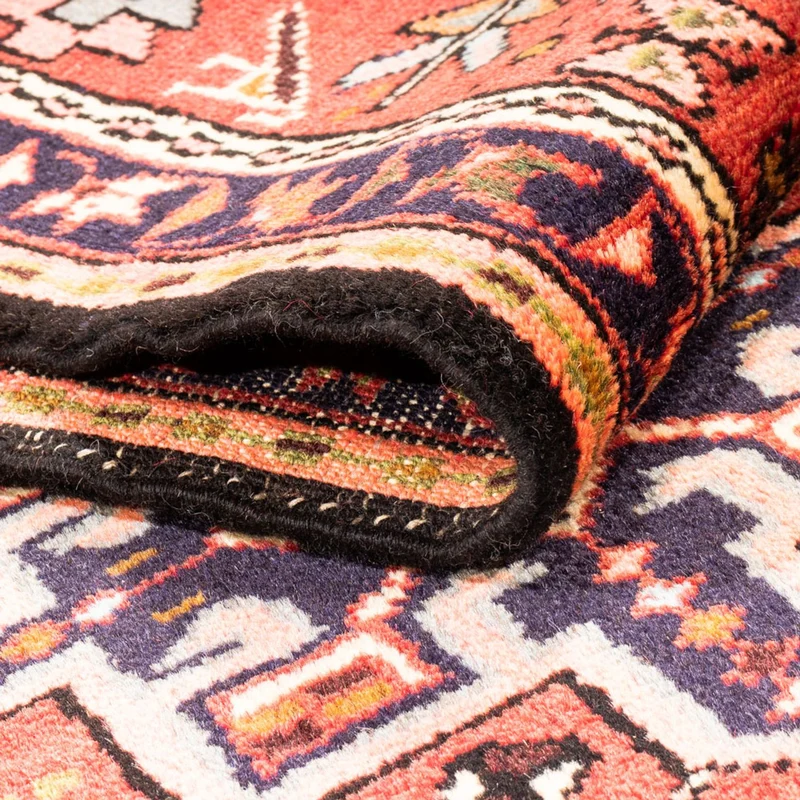 Qaraja Teppich 70x305cm - Perserteppich - rot