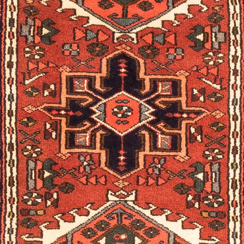Qaraja Teppich 72x296cm - Perserteppich - rot
