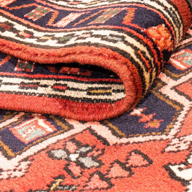 Qaraja Teppich 72x296cm - Perserteppich - rot