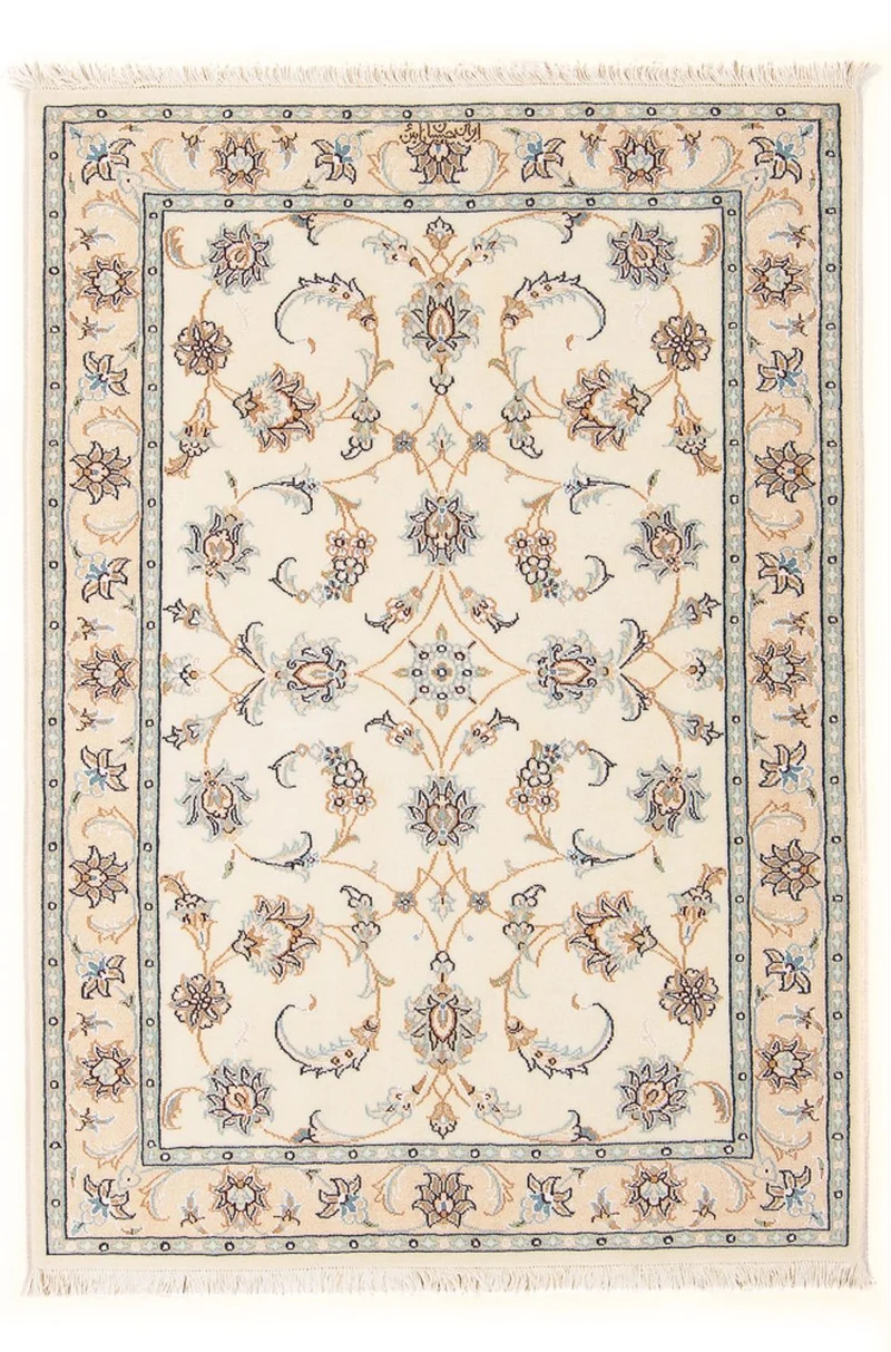 Nain - 6La Teppich 82x122cm - Perserteppich - creme