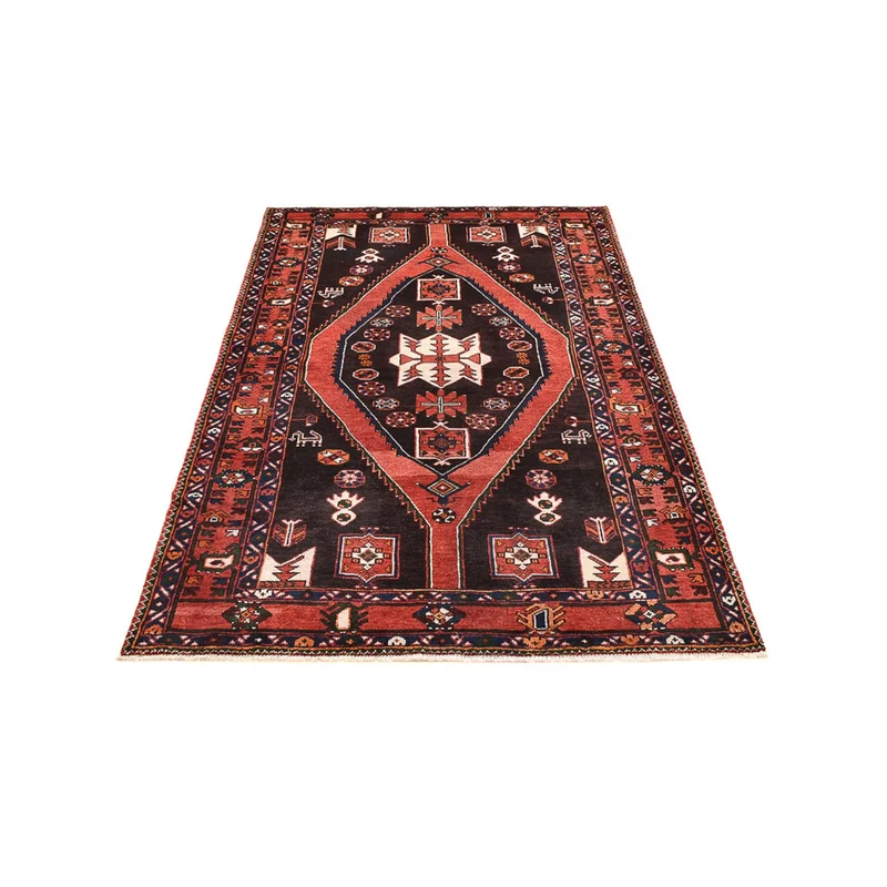 Nahavand Teppich 138x210cm - Perserteppich - mehrfarbig