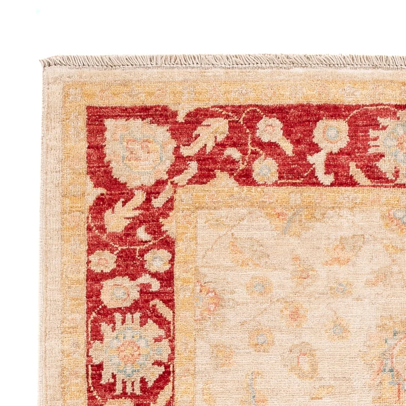 Ziegler Teppich 101x150cm - Orientteppich - beige