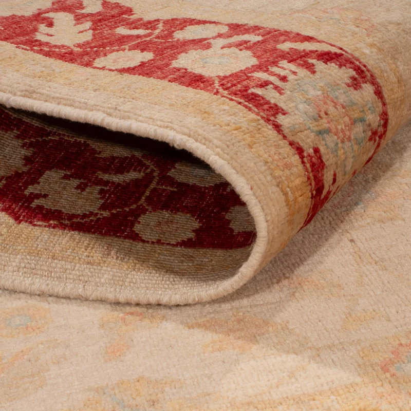 Ziegler Teppich 101x150cm - Orientteppich - beige