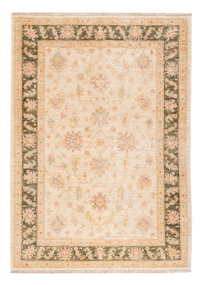 Ziegler Teppich 104x148cm - Orientteppich - beige