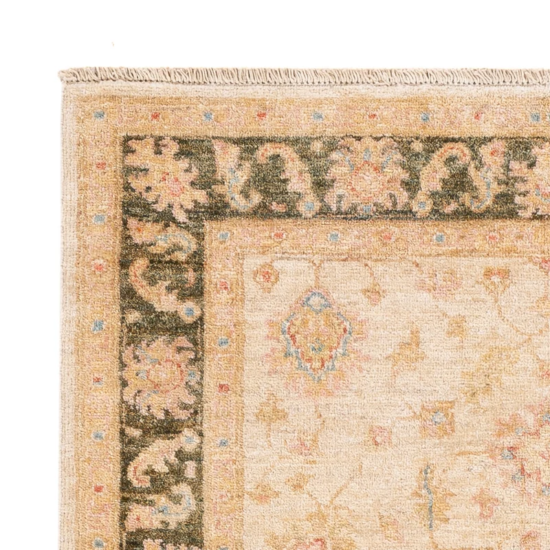 Ziegler Teppich 104x148cm - Orientteppich - beige