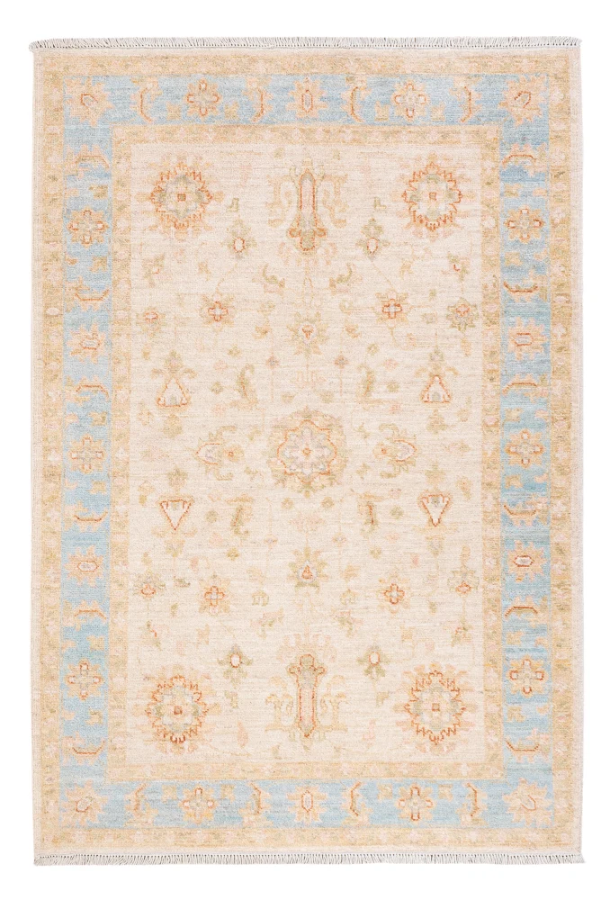 Ziegler Teppich 102x150cm - Orientteppich - beige