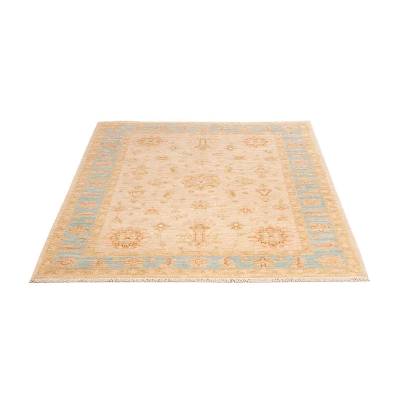 Ziegler Teppich 102x150cm - Orientteppich - beige