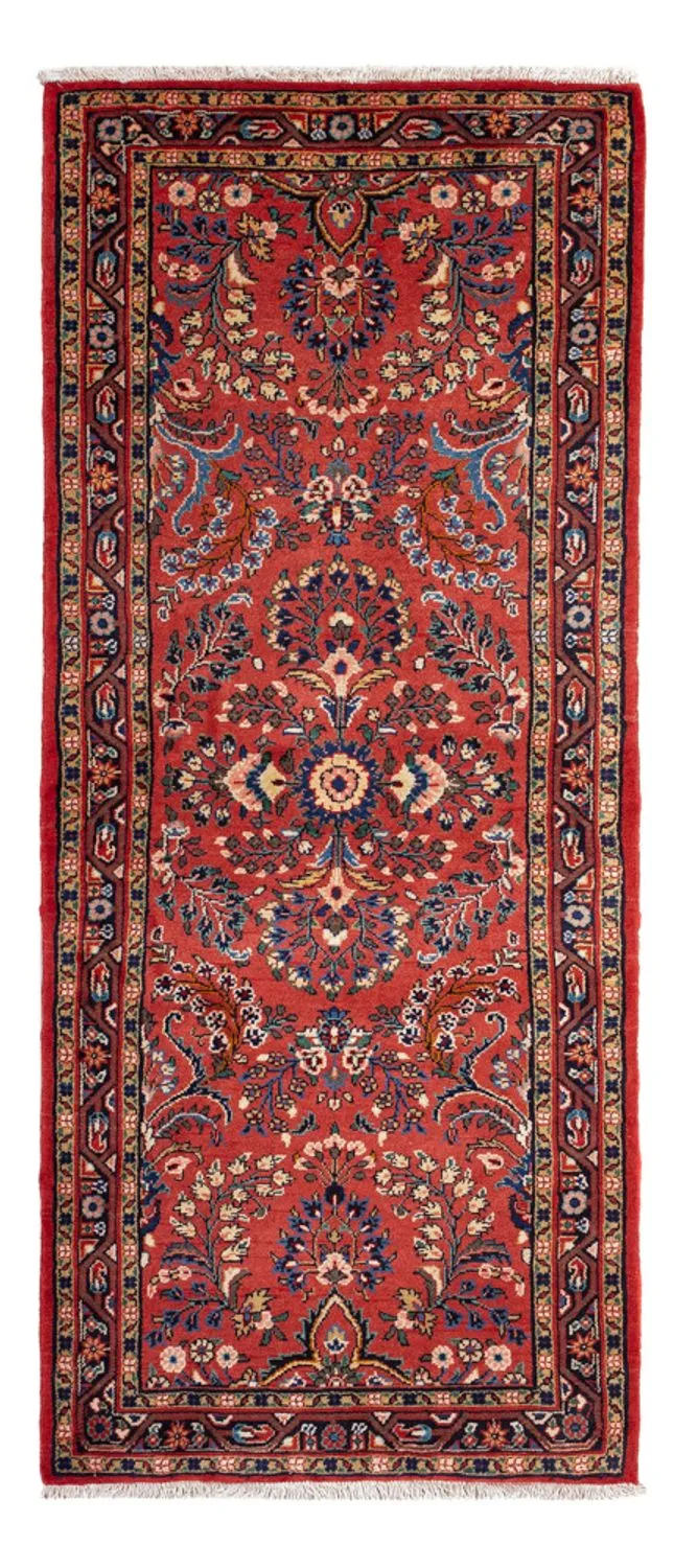 Mehraban Teppich 80x197cm - Perserteppich - rot