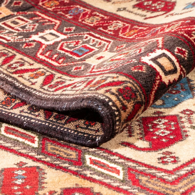 Ghoutshan Teppich 100x145cm - Perserteppich - mehrfarbig