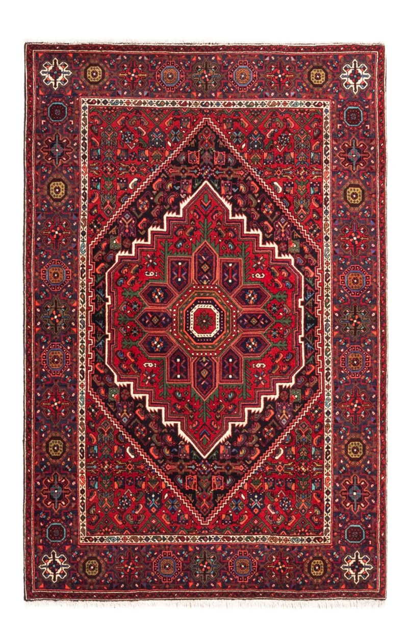 Gholtogh Teppich 102x150cm - Perserteppich - rot