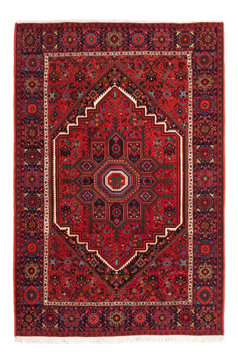 Gholtogh Teppich 102x150cm - Perserteppich - rot
