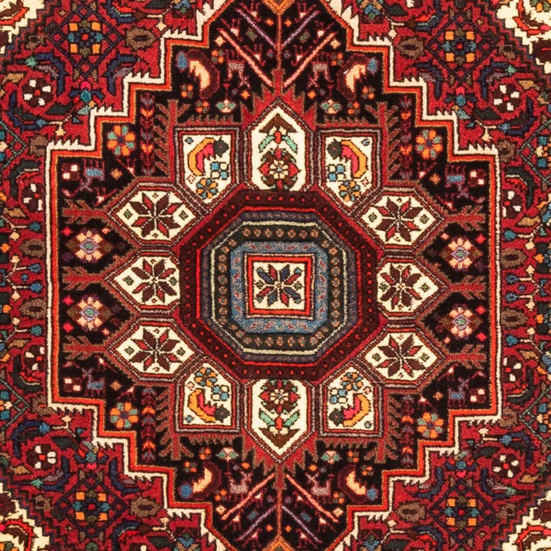 Gholtogh Teppich 102x150cm - Perserteppich - rot