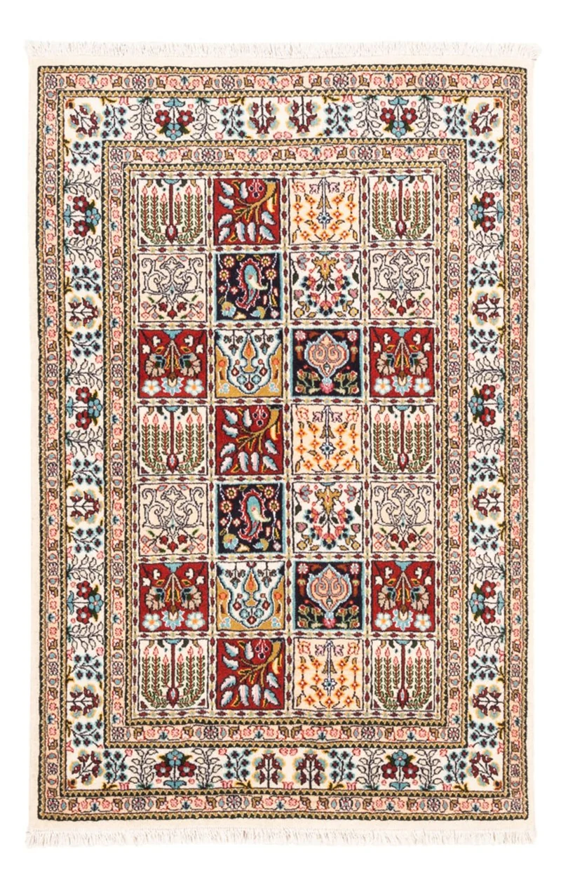Moud Teppich 100x148cm - Perserteppich - mehrfarbig