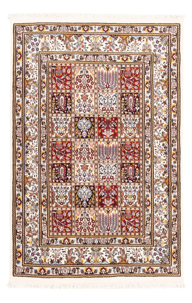 Moud Teppich 98x150cm - Perserteppich - mehrfarbig