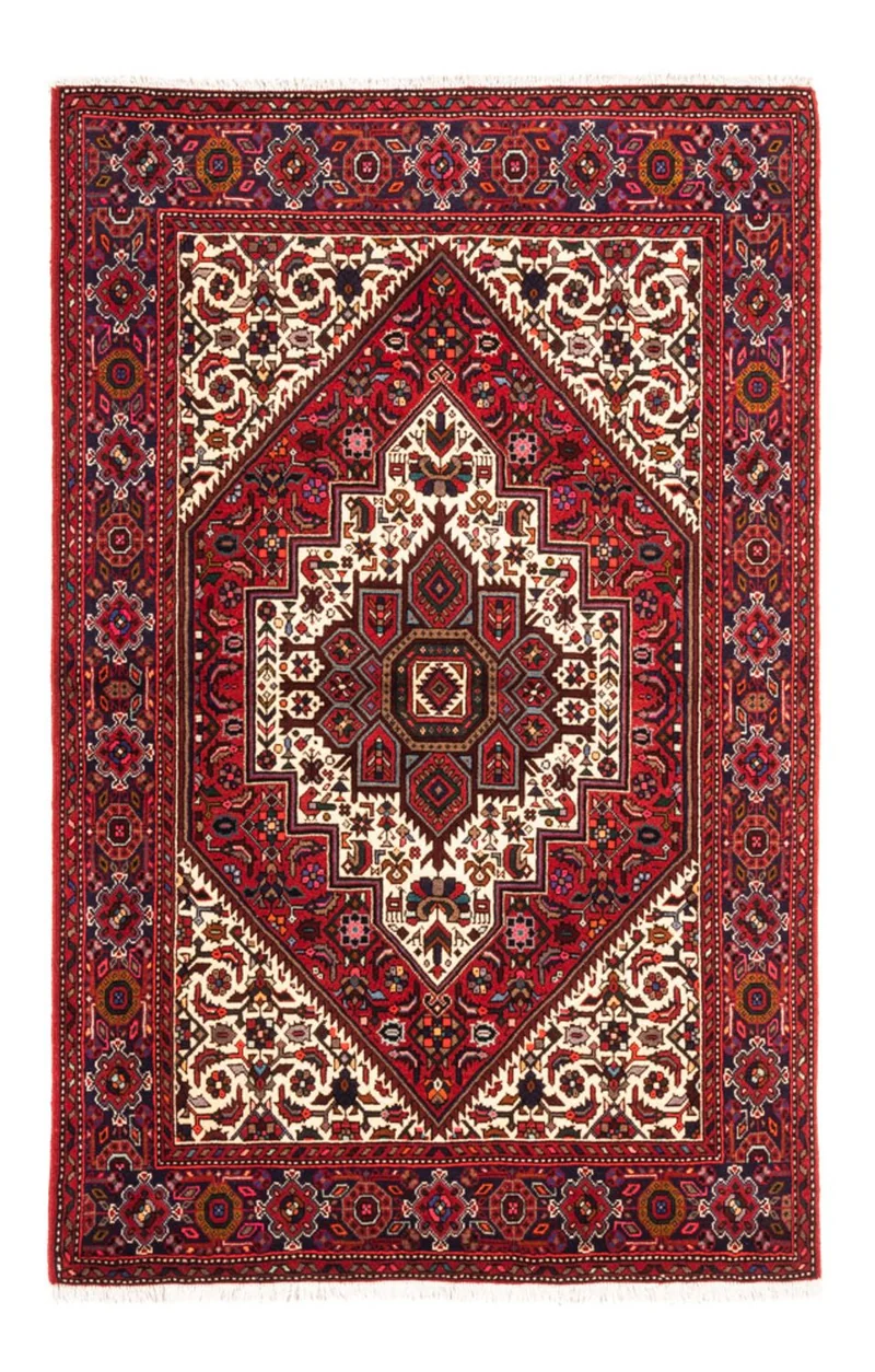 Gholtogh Teppich 100x152cm - Perserteppich - rot