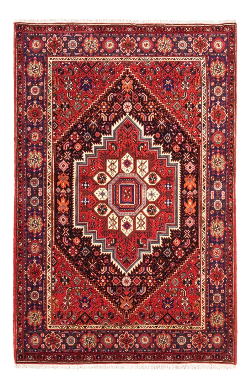 Gholtogh Teppich 100x152cm - Perserteppich - rot