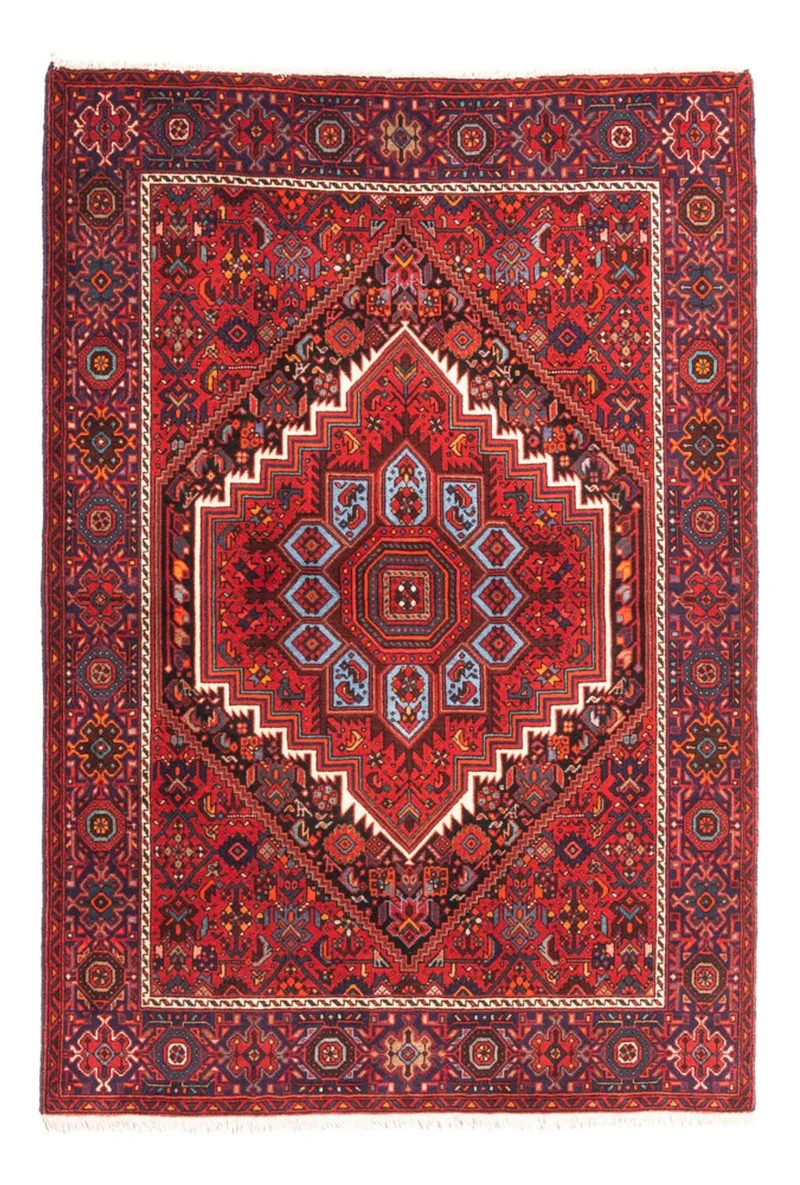 Gholtogh Teppich 101x150cm - Perserteppich - rot