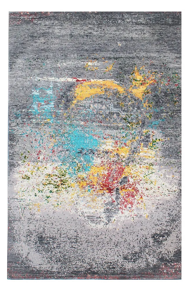 Designer Teppich 120x180cm - mehrfarbig