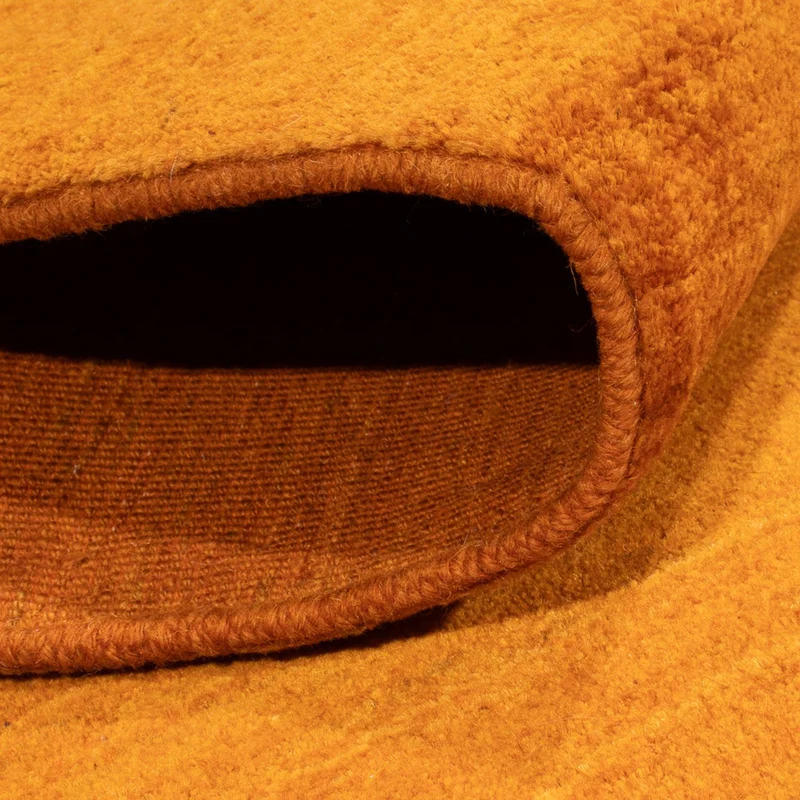 Gabbeh Persisch Teppich 115x176cm - Perserteppich Wollteppich - orange