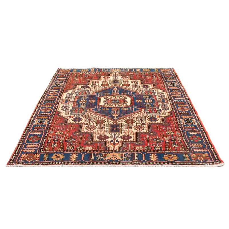 Nahavand Teppich 142x210cm - Perserteppich - blau
