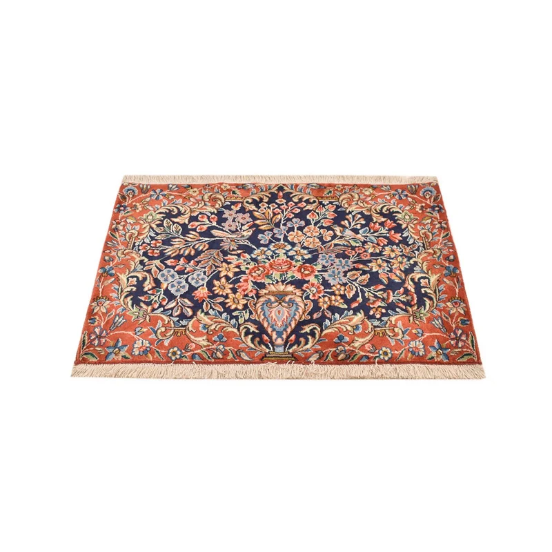 Rafsanjan Teppich 60x90cm - Perserteppich - mehrfarbig