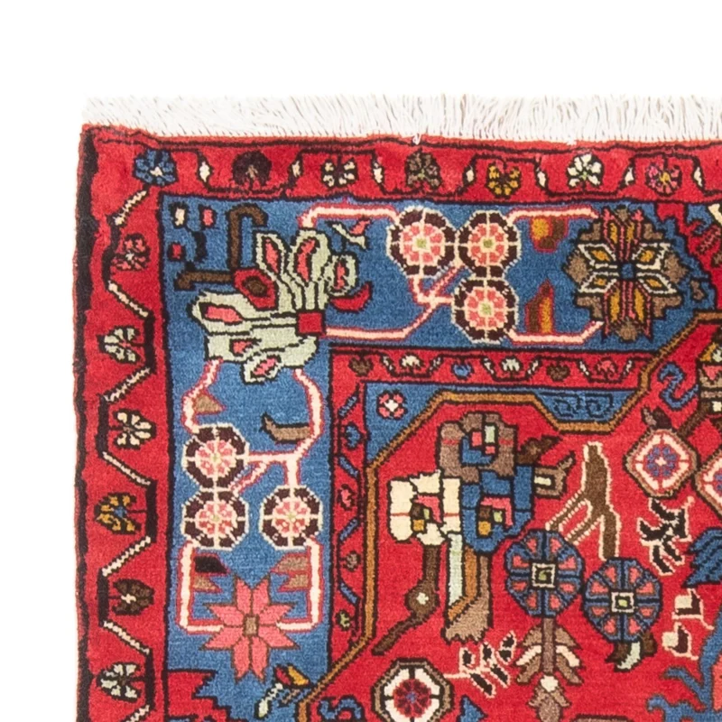 Nahavand Teppich 100x140cm - Perserteppich - rot