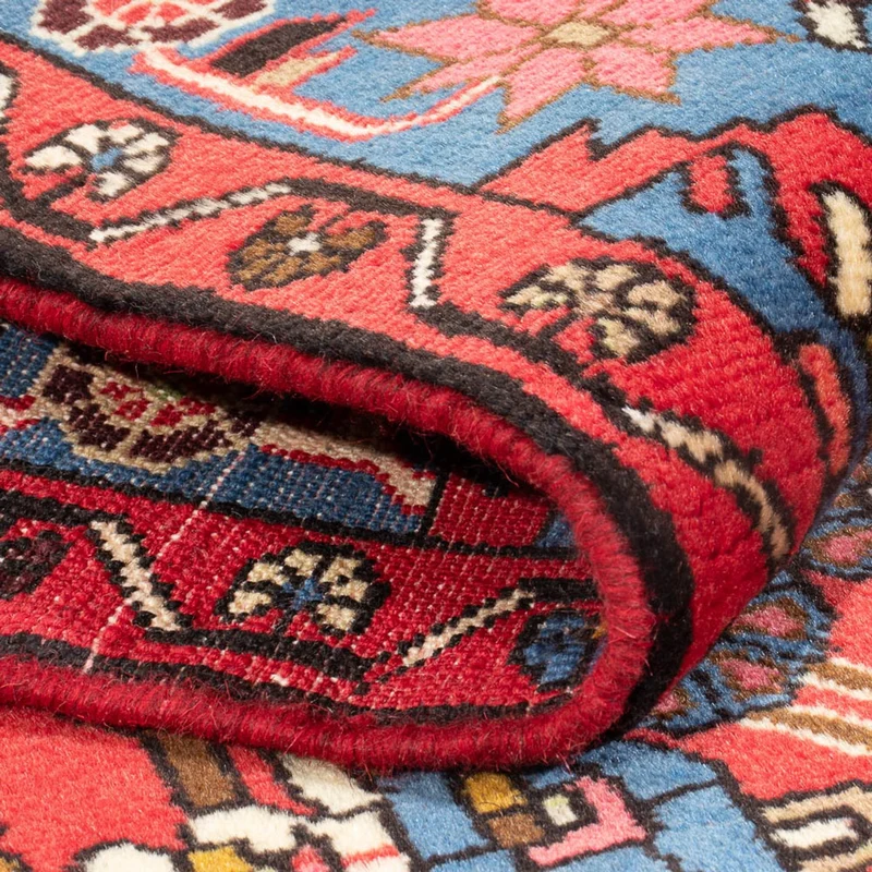 Nahavand Teppich 100x140cm - Perserteppich - rot