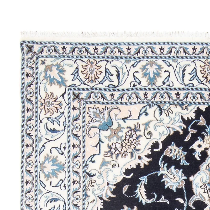 Nain - 9La Teppich 148x192cm - Perserteppich - dunkelblau
