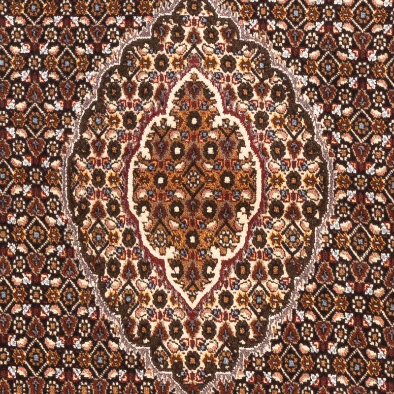 Täbriz - 40 Raj Teppich 102x150cm - Perserteppich - dunkelblau